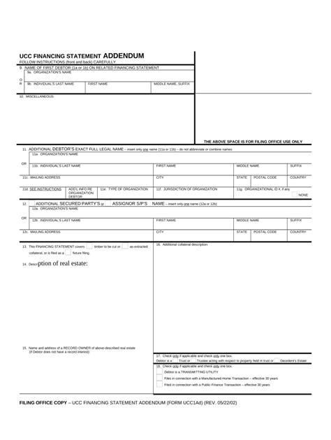 Ucc Form Tennessee Fill Out Sign Online Dochub