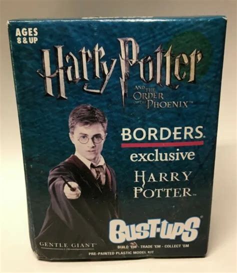 HARRY POTTER BUST UPS Borders Exclusive Gentle Giant NEW Order Phoenix