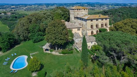 Castelnuovo Tancredi Luxury Villa In Siena Tuscany YouTube