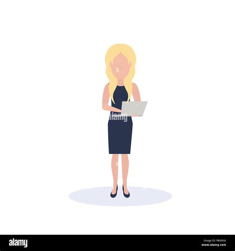 Anonymous Blonde Woman Stock Vector Images Alamy