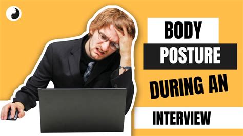 Right Body Posture For Your Interviews L Job Interview Tips L Body