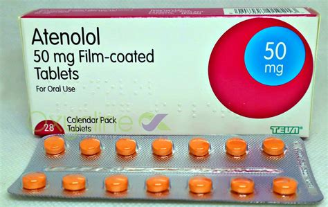 Atenolol 50mg Tab Pocco X28 Pack Oxycline Pharmacy