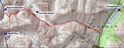 Summit Creek Trail Alaska Hike Search