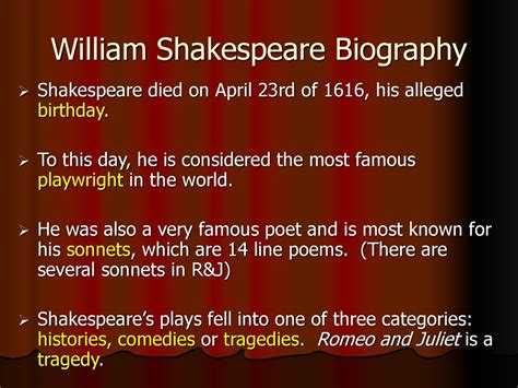 William Shakespeare Biography Ppt Download