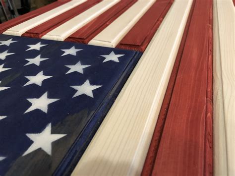 Diy Wood American Flag DIY WOOD