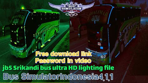 New Update Sarkandi Bus Lighting File V For Bus Simulator