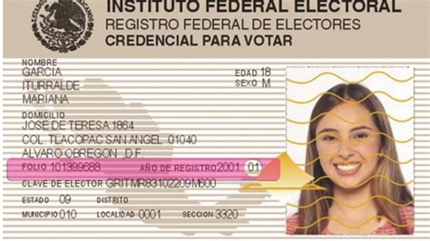 Ine D Nde Encuentro El N Mero Ocr Y La Clave De Elector En Mi Credencial