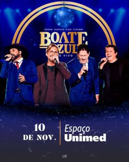 Edson e Hudson e Gian e Giovani apresentam show Boate Azul no Espaço Unimed