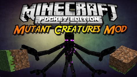 Mutant Creatures Mod Minecraft Pe Mods And Addons