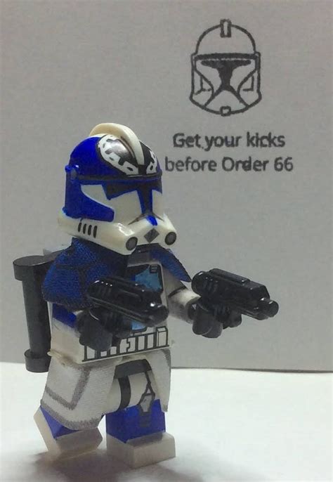 Lego Star Wars Custom Clone Troopers Arc Trooper Jesse 501st Etsy