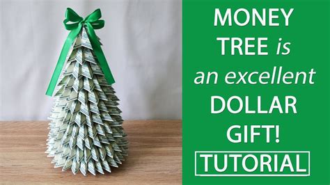 MY MONEY TREE Dollar Gift And Craft Tutorial DIY NProkuda YouTube