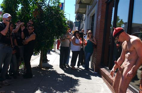 SUFFUSED NAKED ERECT