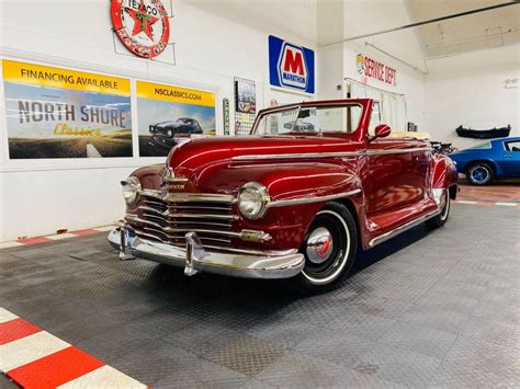 1947 Plymouth Special Deluxe Red With 1250 Miles Available Now