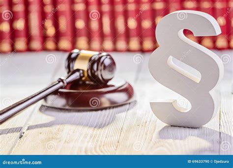 Symbols of Law in Court Library Stock Photo - Image of court ...