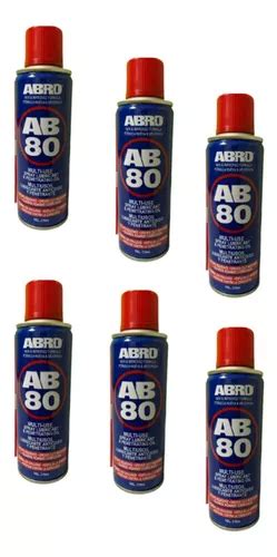 Lubricante Dw40 Desengripante Abro Ab80 X6 Americano Cuotas Sin