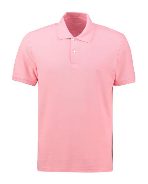 Riachuelo Camisa Polo Masculina B Sica Manga Curta Malha Piquet Rosa