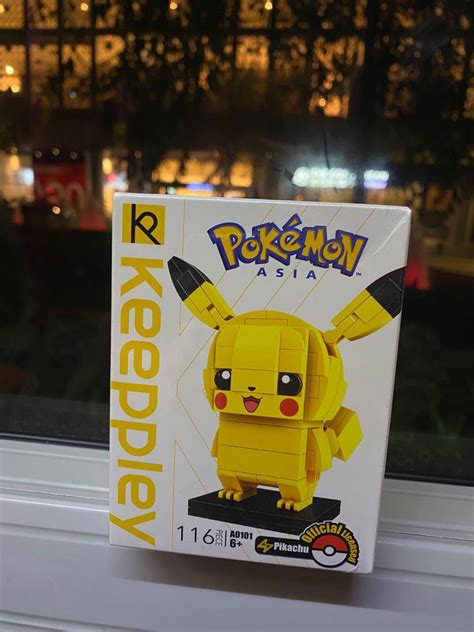 Keeppley Pokémon Pikachu Hobbies Toys Toys Games on Carousell