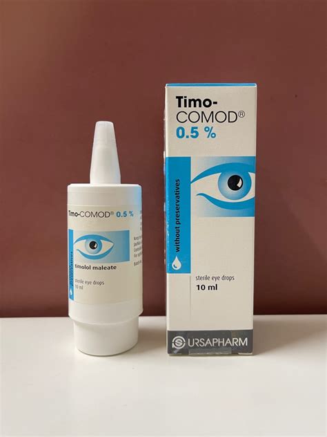 Timo Comod Sterile Eye Drops Without Preservatives Health