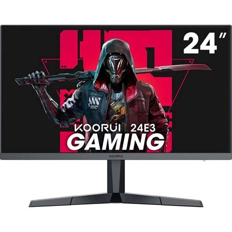 KOORUI Ecran PC Gamer 24 Pouces 165Hz 1080p 1ms IPS FreeSync G Sync