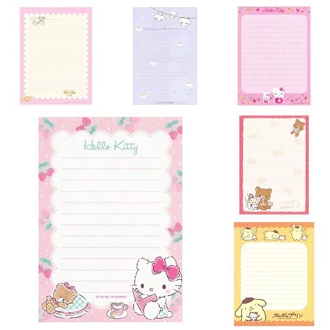 Jual Kertas Memo Notepad Catatan Kecil Sanrio Di Lapak