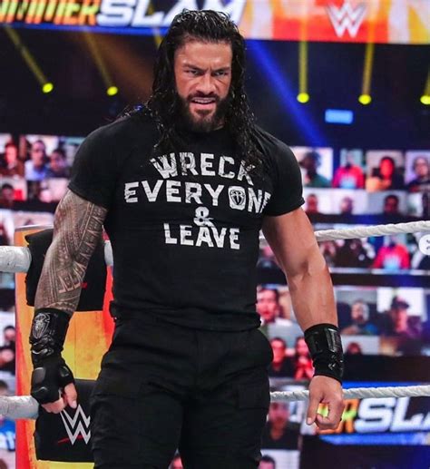 Wreck Everyone & Leave! Be sure to check out the new @romanreigns ...