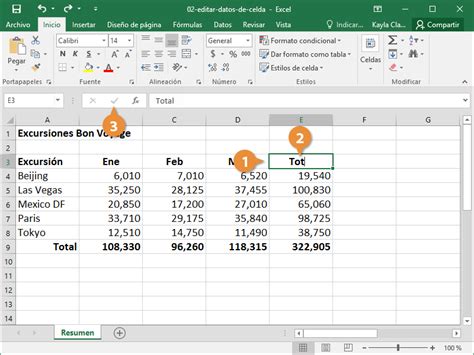 Formato De Celdas Excel