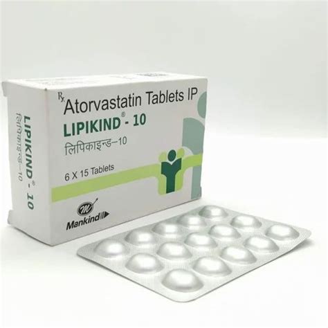 Atorvastatin Tablets Ip Mg Mankind Pharma Ltd At Rs Stripe In