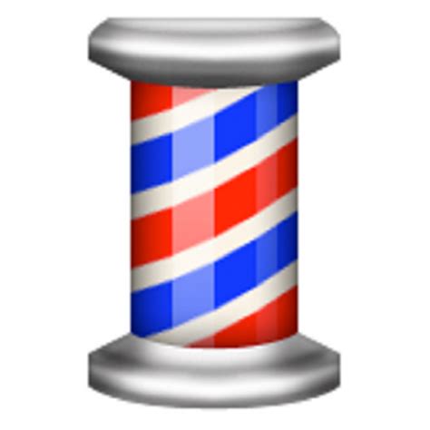 💈 Barber Pole Emoji (U+1F488/U+E320)