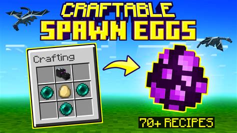 Craftable Spawn Eggs In Minecraft Marketplace Minecraft