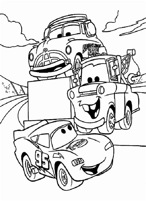 Disney Pixar Cars Coloring Book