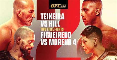 UFC 283: Teixeira vs. Hill - January 21 | 7:00 pm