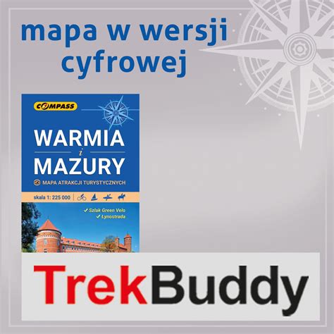 Warmia I Mazury Mapa Atrakcji Turystycznych TrekBuddy