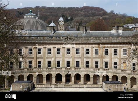 buxton town derbyshire england uk Stock Photo - Alamy