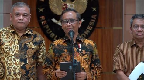 Senin Mahfud Md Siap Tunjukkan Daftar Dugaan Pencucian Uang Rp