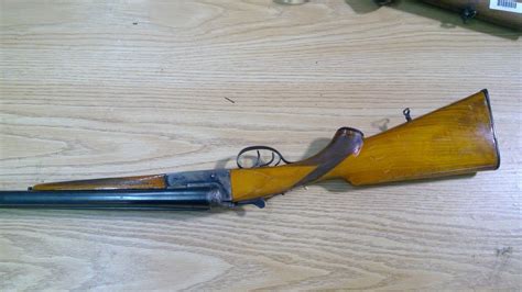 16 Gauge Double Barrel Shotgun Crucelegui Hn05 Cidar Espana