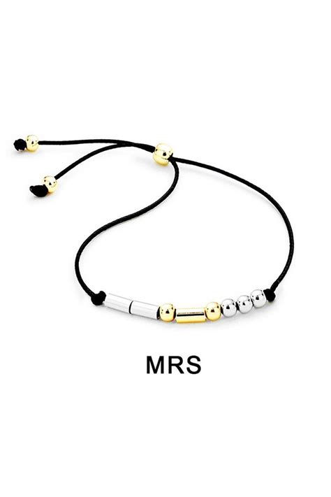 Mrs Morse Code Bracelet Morse Code Bracelet Jewelry Diy Bracelets Morse Code