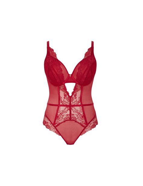 Cleo By Panache Selena Plunge Bodysuit Belle Lingerie