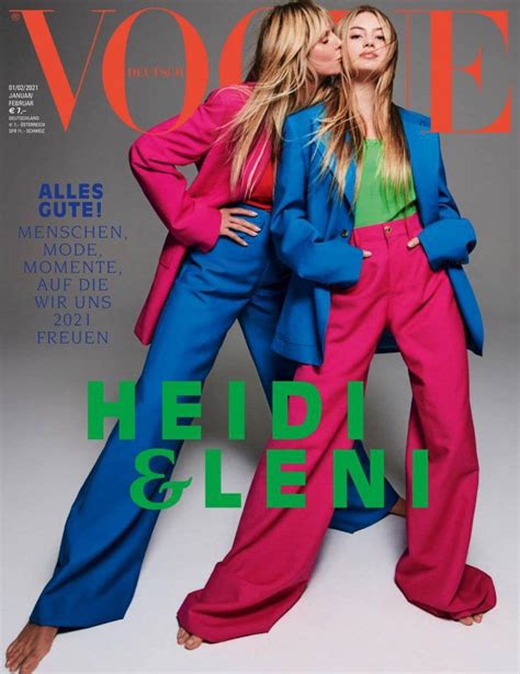 Heidi Klum and Leni Klum - Photoshoot For Vogue Magazine Germany : r ...