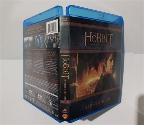 The Hobbit Trilogia Edicion Extendida Bluray Box Mercado Libre