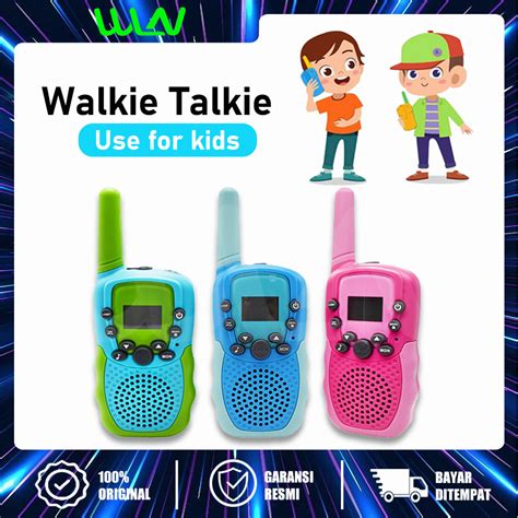 Jual Mini HT Colorful Handy Talky Walkie Talkie Mainan Untuk Anak Anak