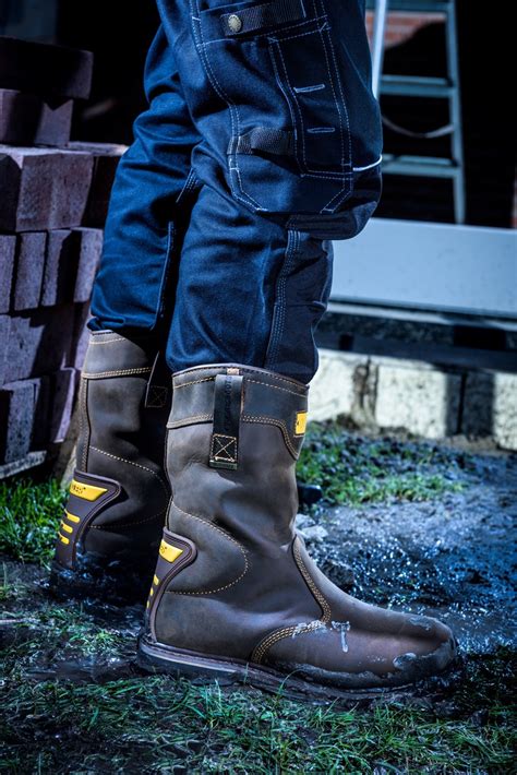 Safety Rigger Boot Goodyear Welted Safety Leather Safety Buckler