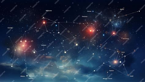 Premium AI Image | Constellations Summer Triangle in a realistic add ...