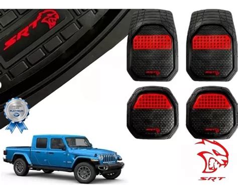 Tapetes Pz Charola D Logo Srt Jeep Gladiator Env O Gratis