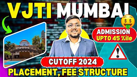 Vjti Mumbai Cut Off 2024 📈 Placements Fee Structure Mht Cet