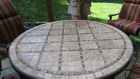 diy outdoor round table top ideas - Eddie Teel