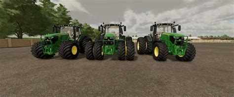 Ls22 John Deere 6r Modifié V 1000 John Deere Mod Für