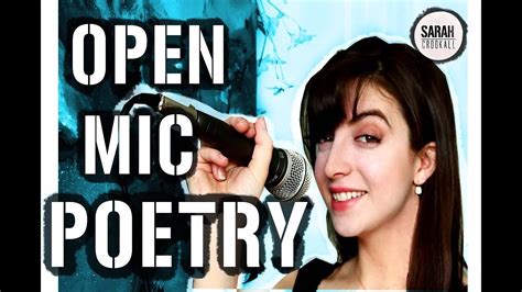 How To Open Mic Poetry And Spoken Word Youtube