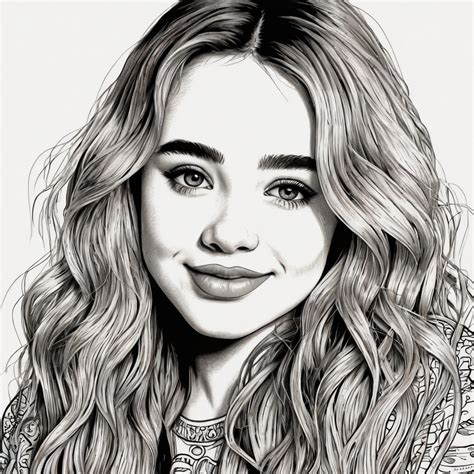 Kolorowanki Sabrina Carpenter