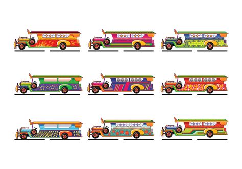 Jeepney Free Vector Art - (145 Free Downloads)