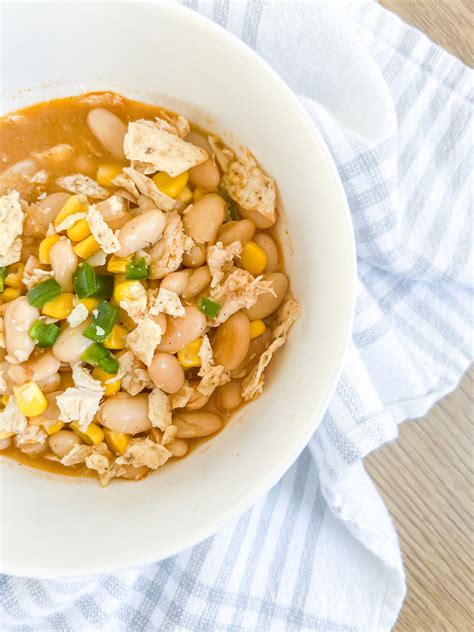 White Bean Corn And Chicken Chili Recipe An Easy Dairy Free Chili